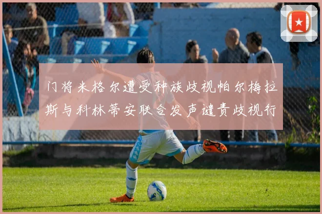 门将米格尔遭受种族歧视帕尔梅拉斯与科林蒂安联合发声谴责歧视行为